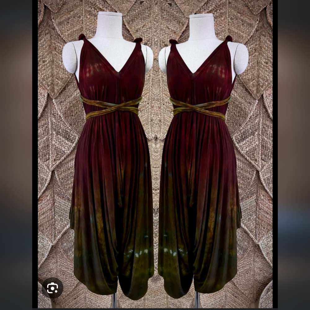 Hazelmage / Hazelmade Fantail Jumpsuit Dress
